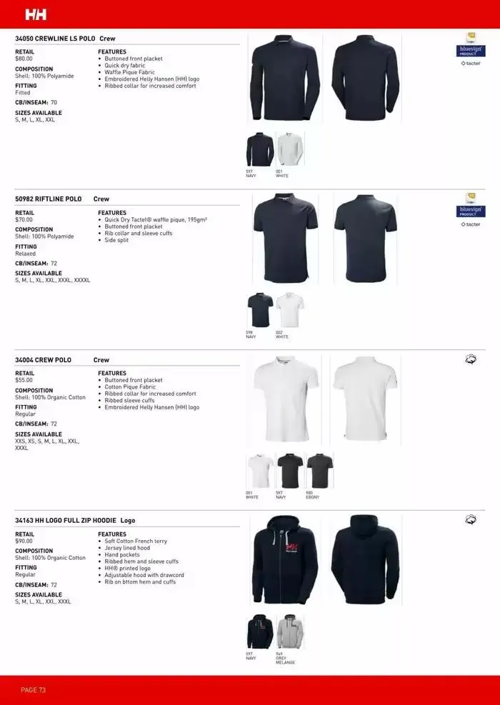 Booking Catalog SS24 from December 6 to December 31 2024 - flyer page 44