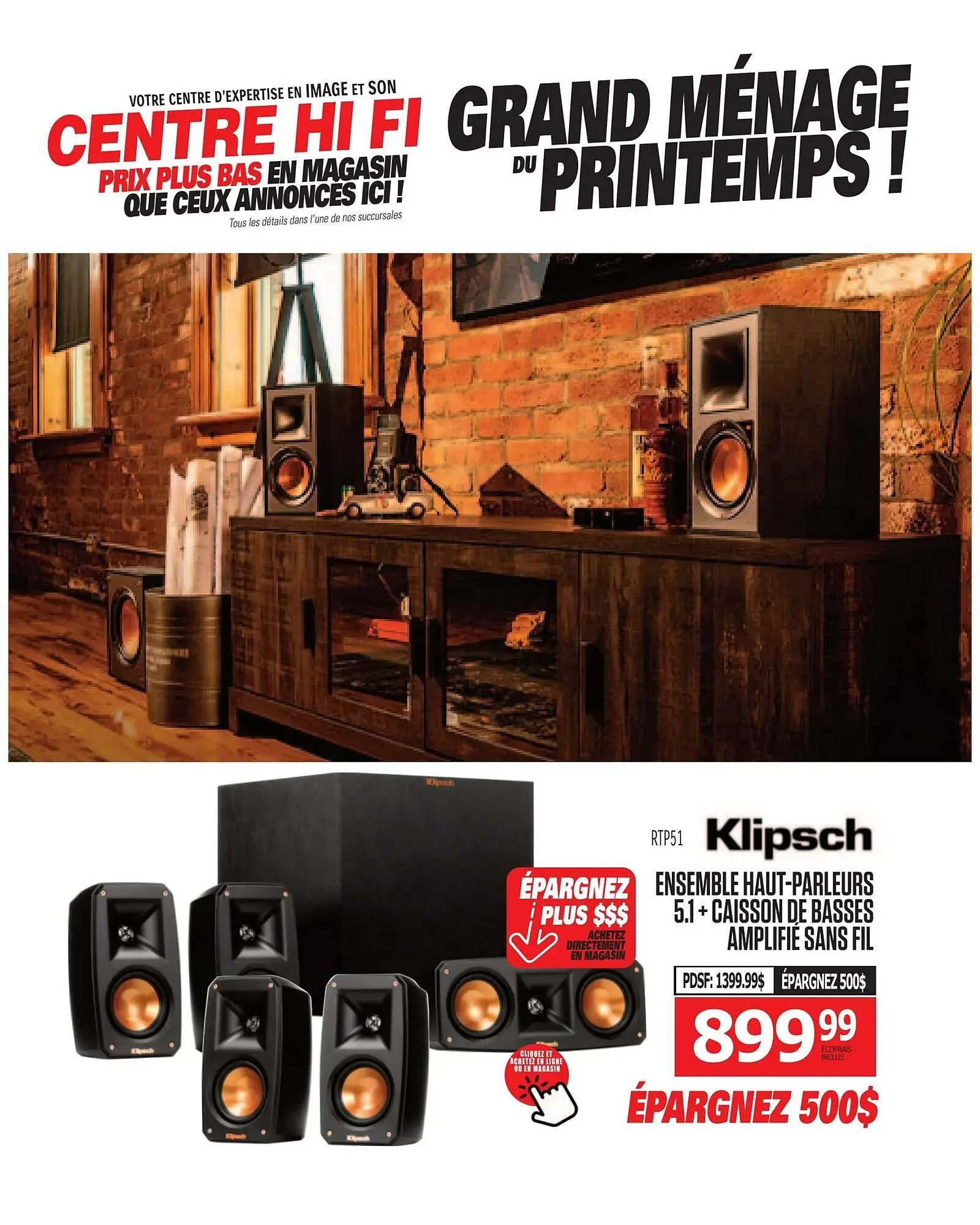 Centre Hi-Fi flyer from April 4 to April 6 2025 - flyer page 53