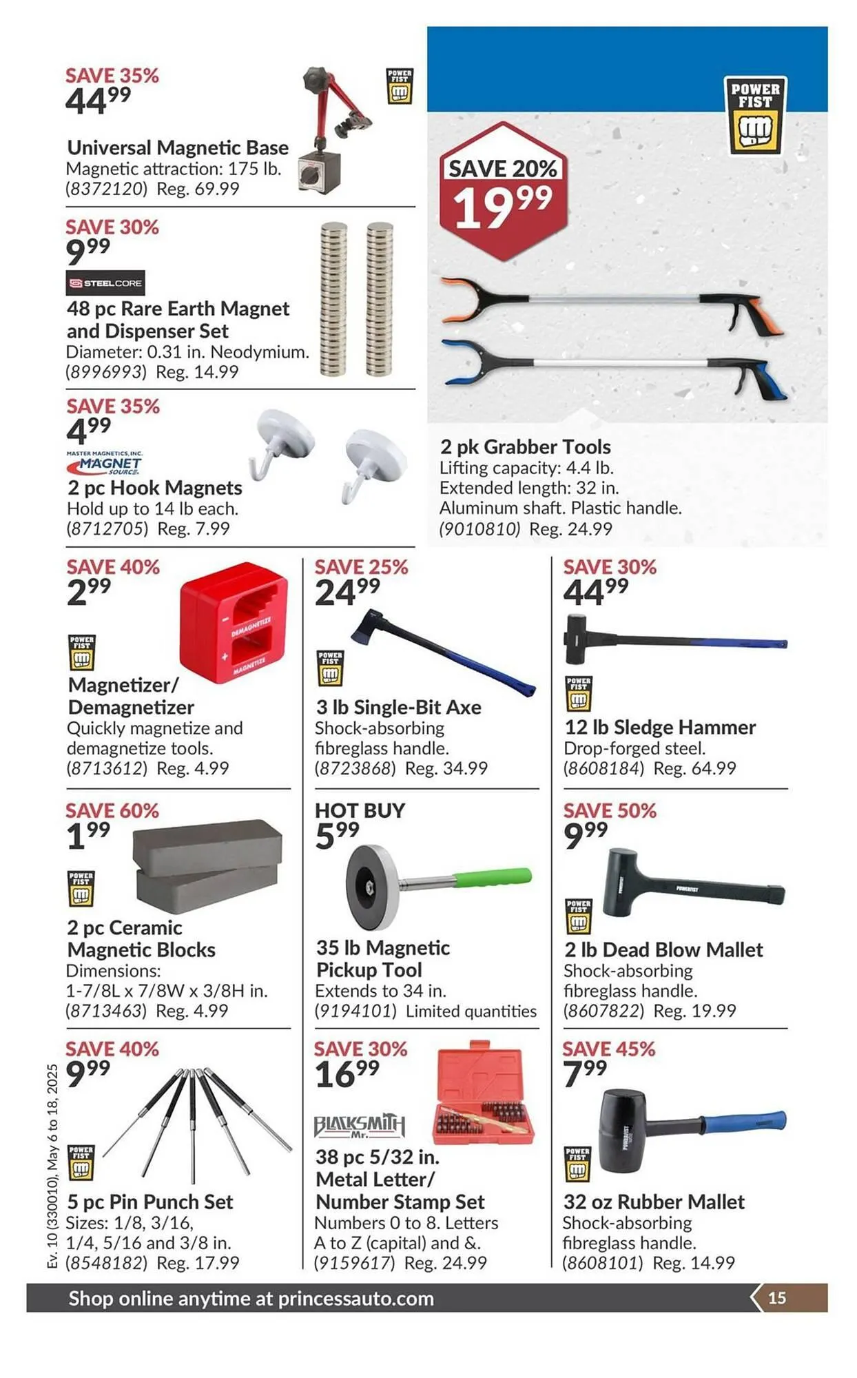 Princess Auto flyer from May 6 to May 18 2025 - flyer page 20