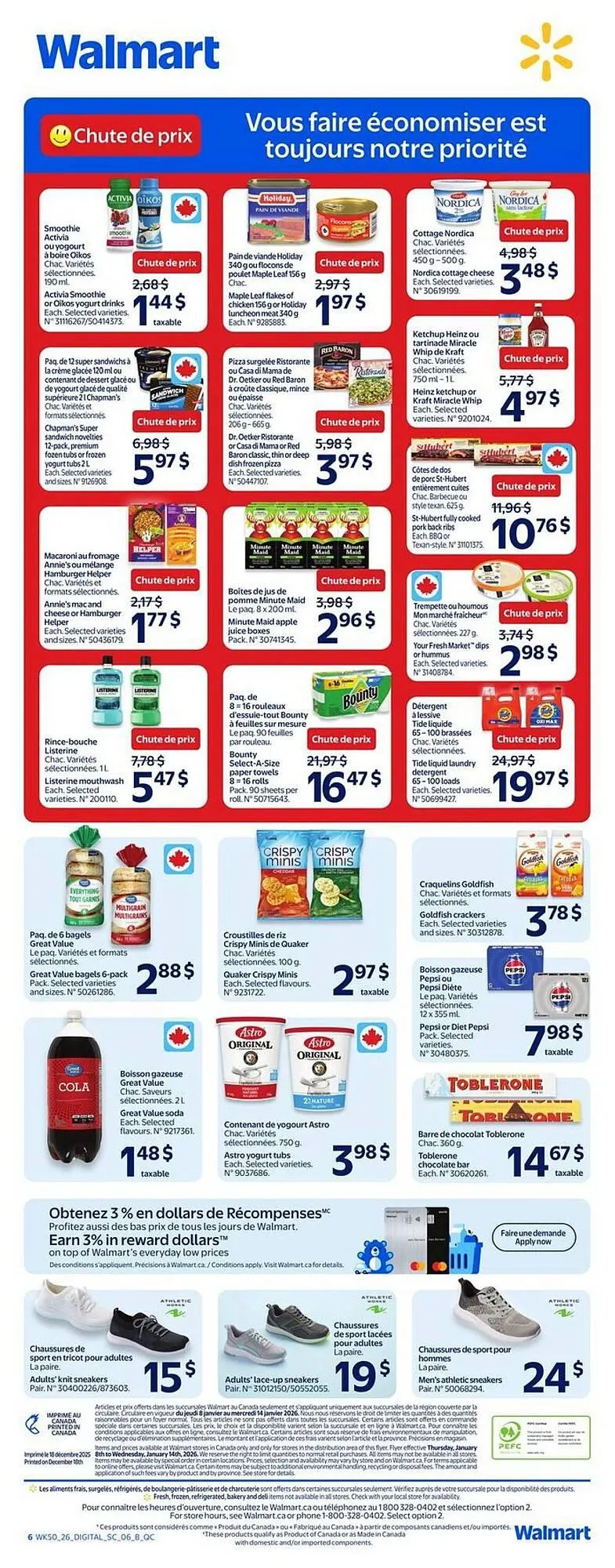 Walmart flyer from January 8 to January 14 2026 - flyer page 2