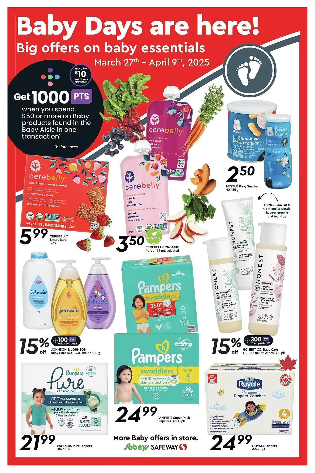Safeway flyer from March 28 to April 4 2025 - flyer page 22