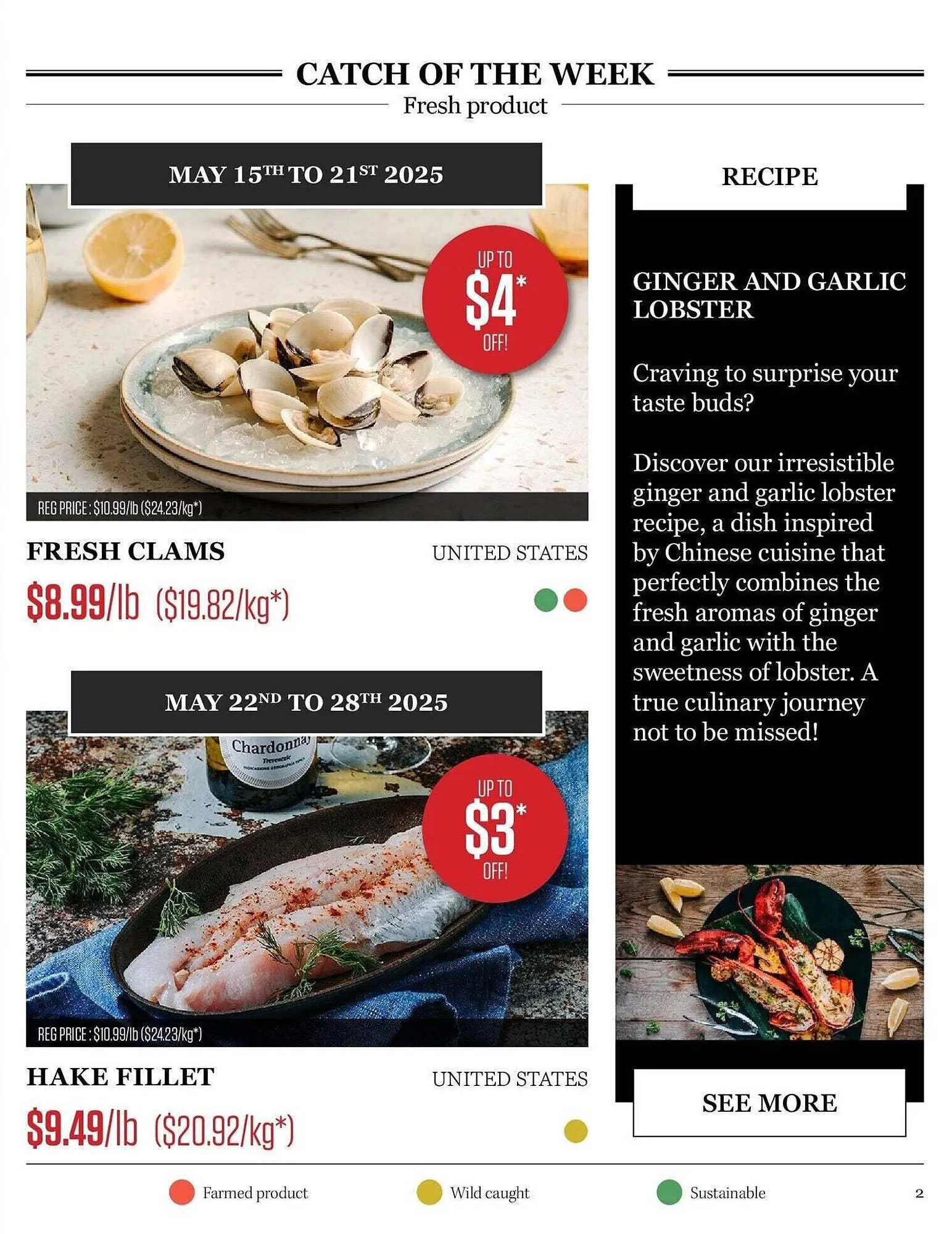 Odessa Poissonnier flyer from May 16 to May 23 2025 - flyer page 2