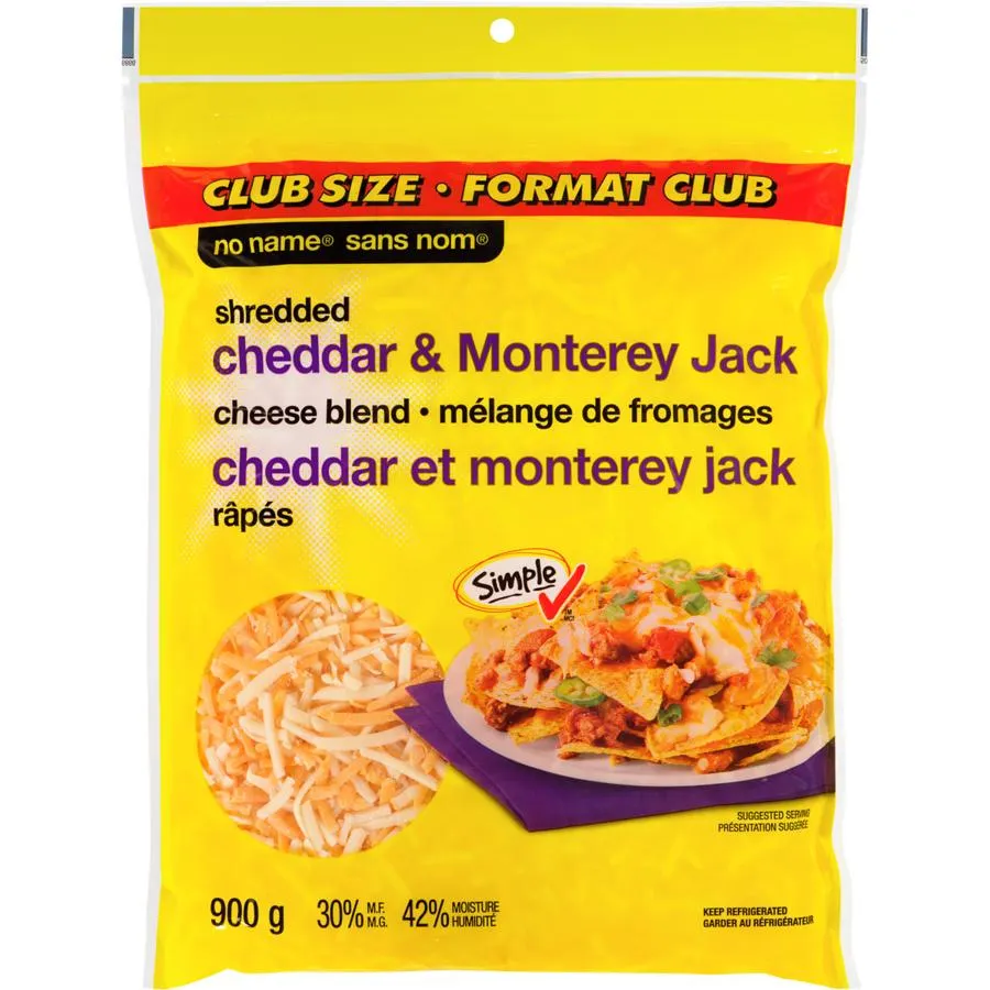 Shredded Cheddar & Monterey Jack Cheese Blend