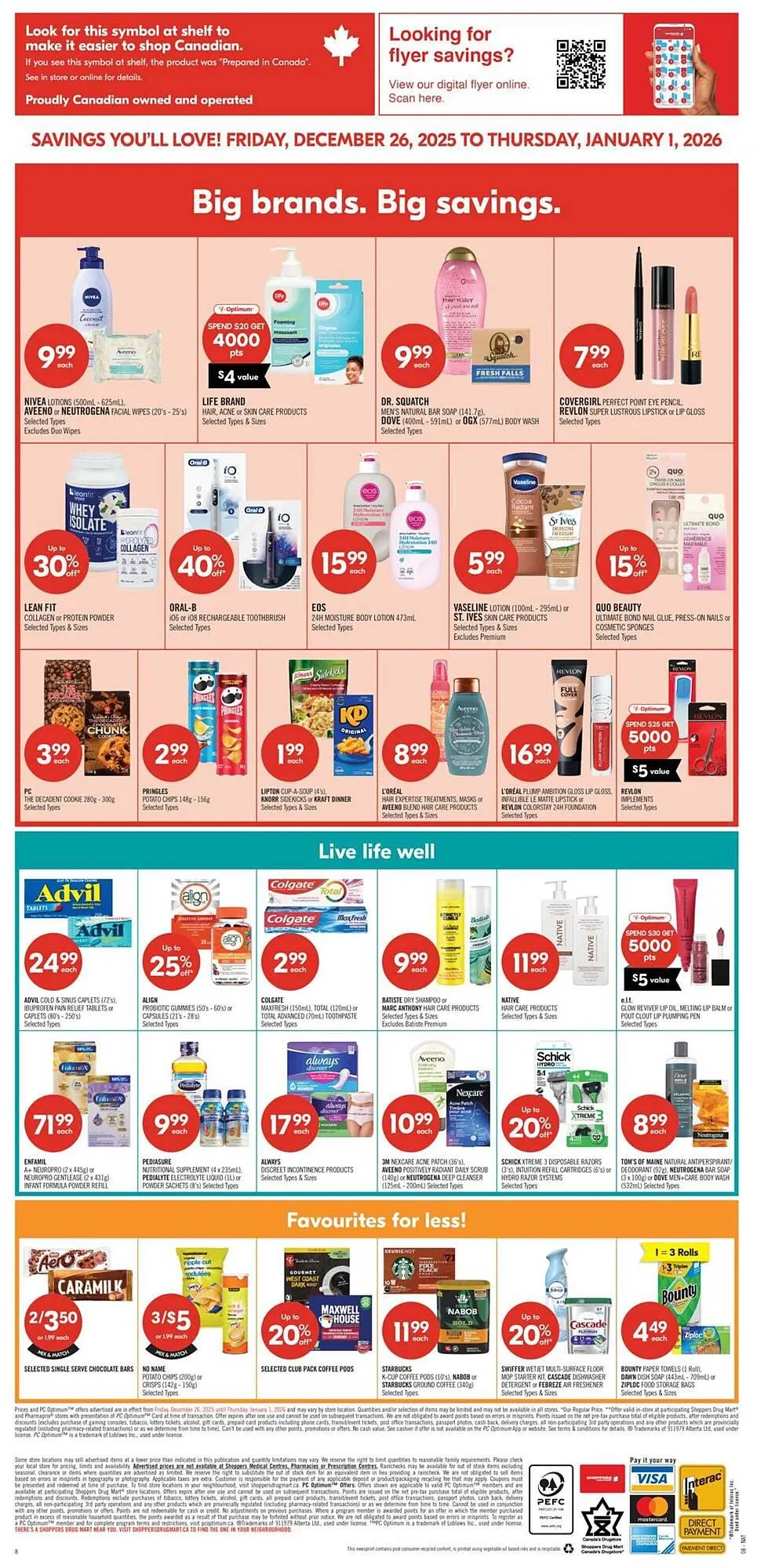 Shoppers Drug Mart flyer from December 25 to January 1 2026 - flyer page 17