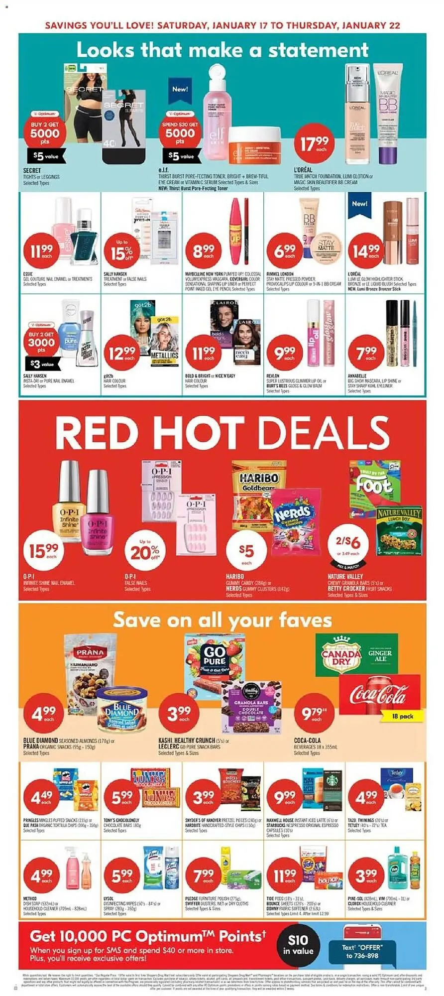 Shoppers Drug Mart flyer from January 16 to January 23 2026 - flyer page 7