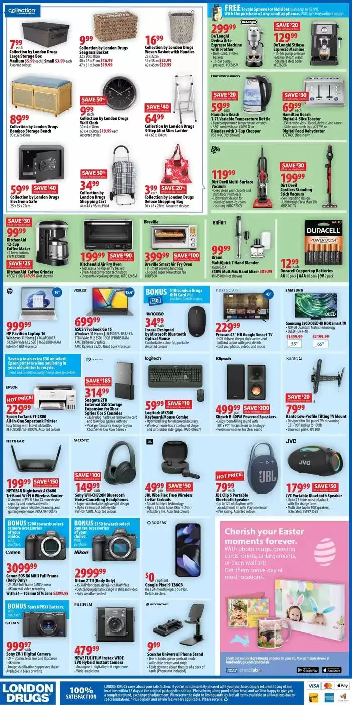 London Drugs Weekly ad from March 21 to March 26 2025 - flyer page 4