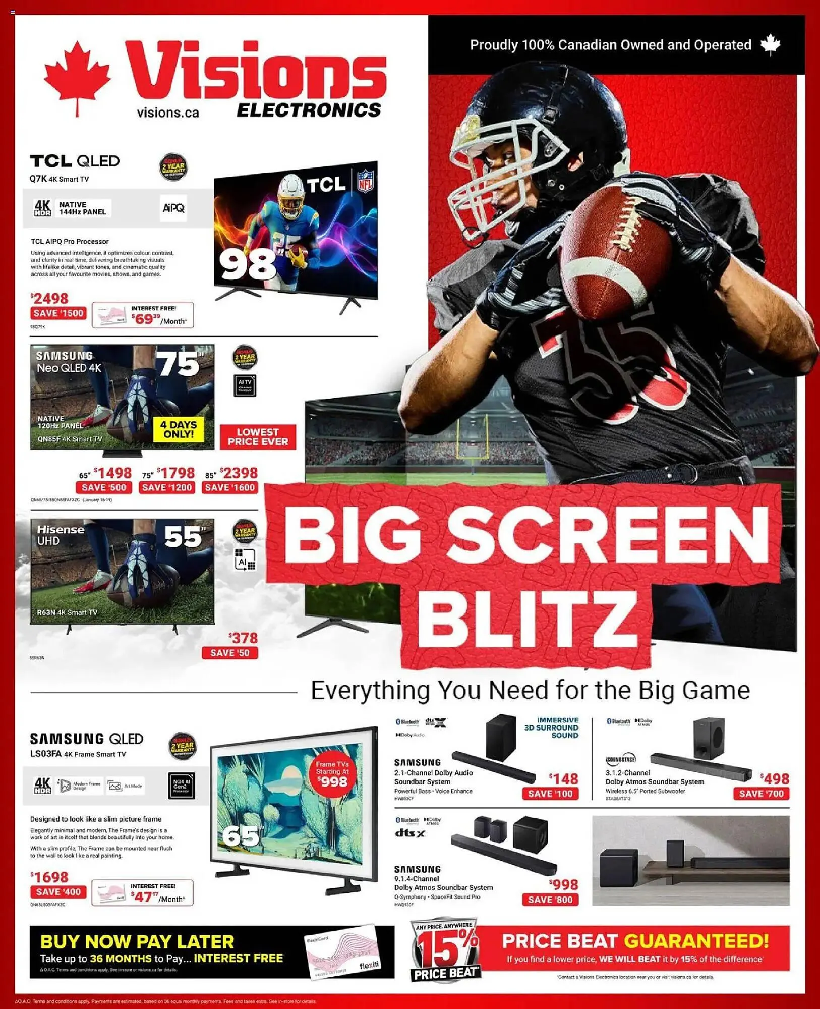 Visions Electronics flyer - 1