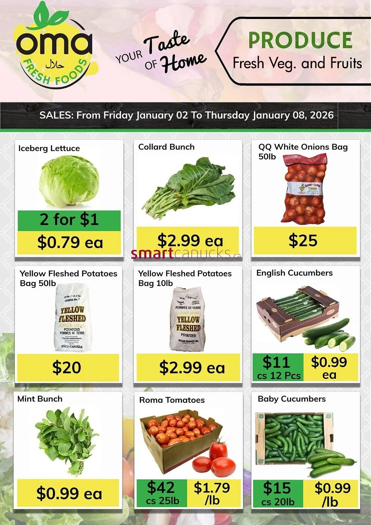 Oma Fresh Foods flyer from January 2 to January 8 2026 - flyer page 6