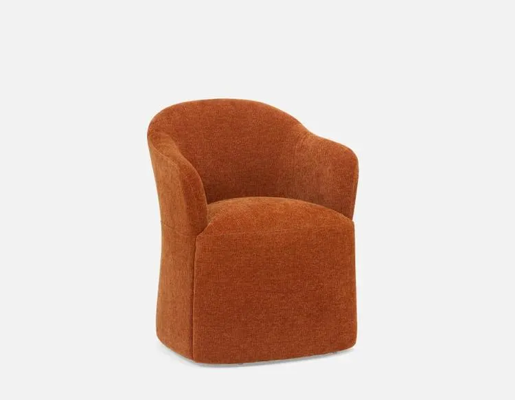 MAGNUS dining chair on caster wheels