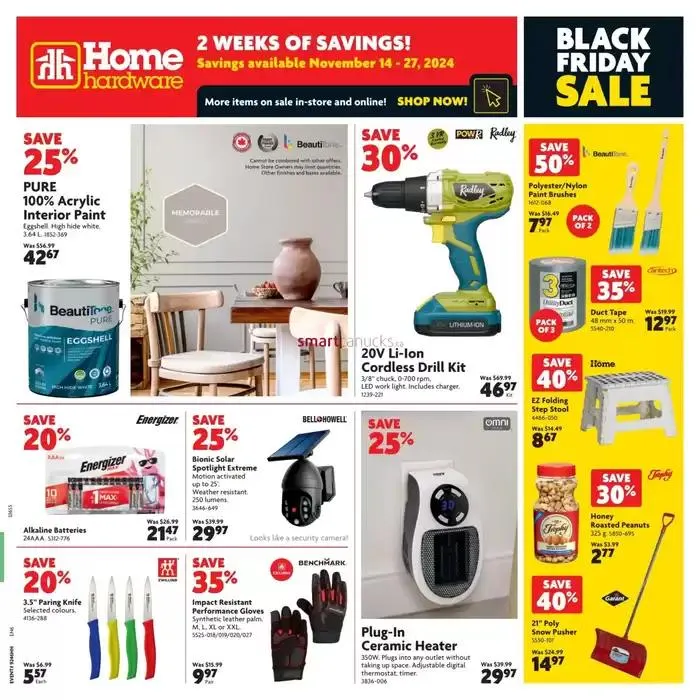 Our best bargains from November 14 to November 27 2024 - flyer page 1