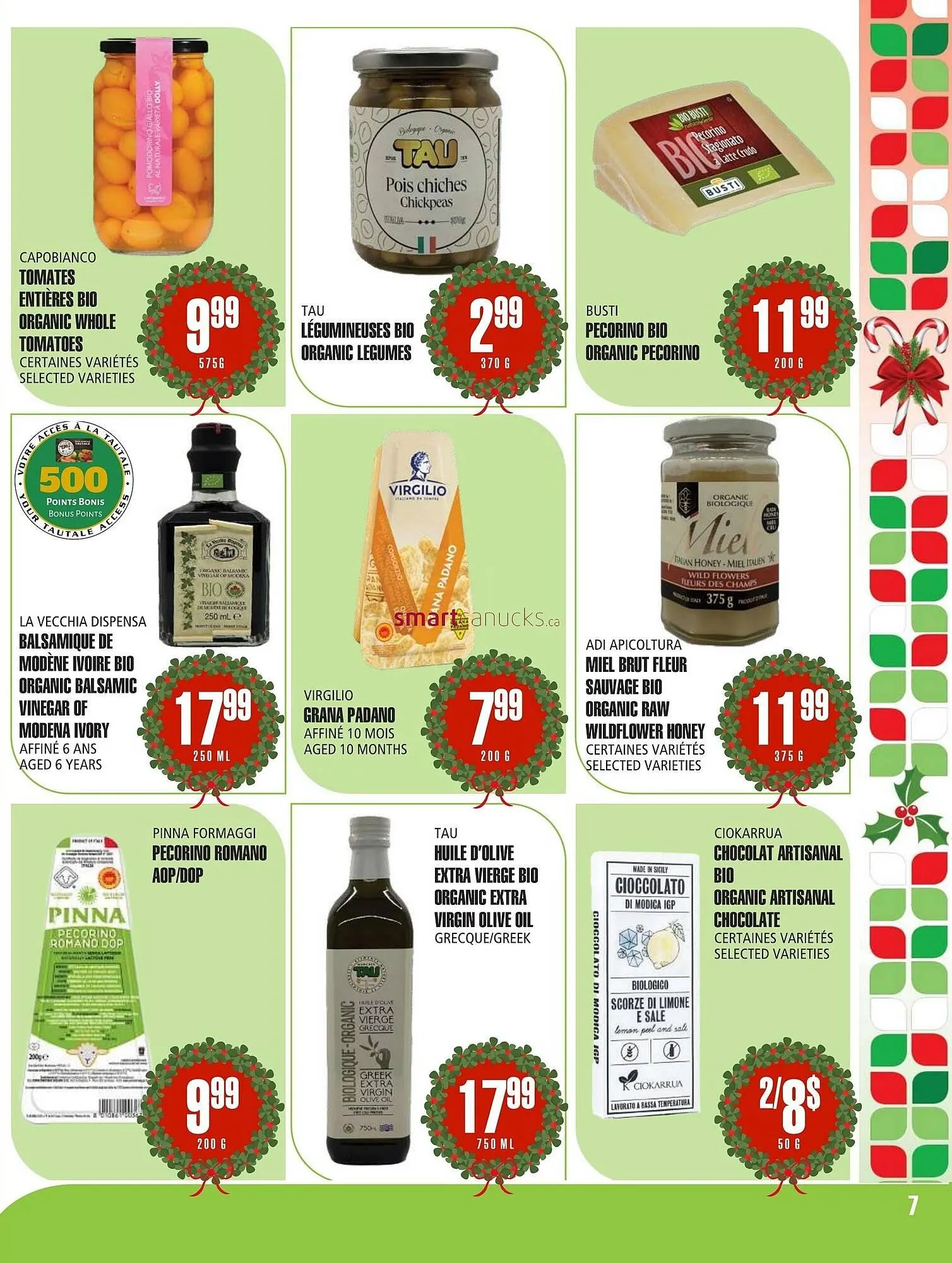 Marches Tau flyer from November 24 to December 7 2025 - flyer page 7