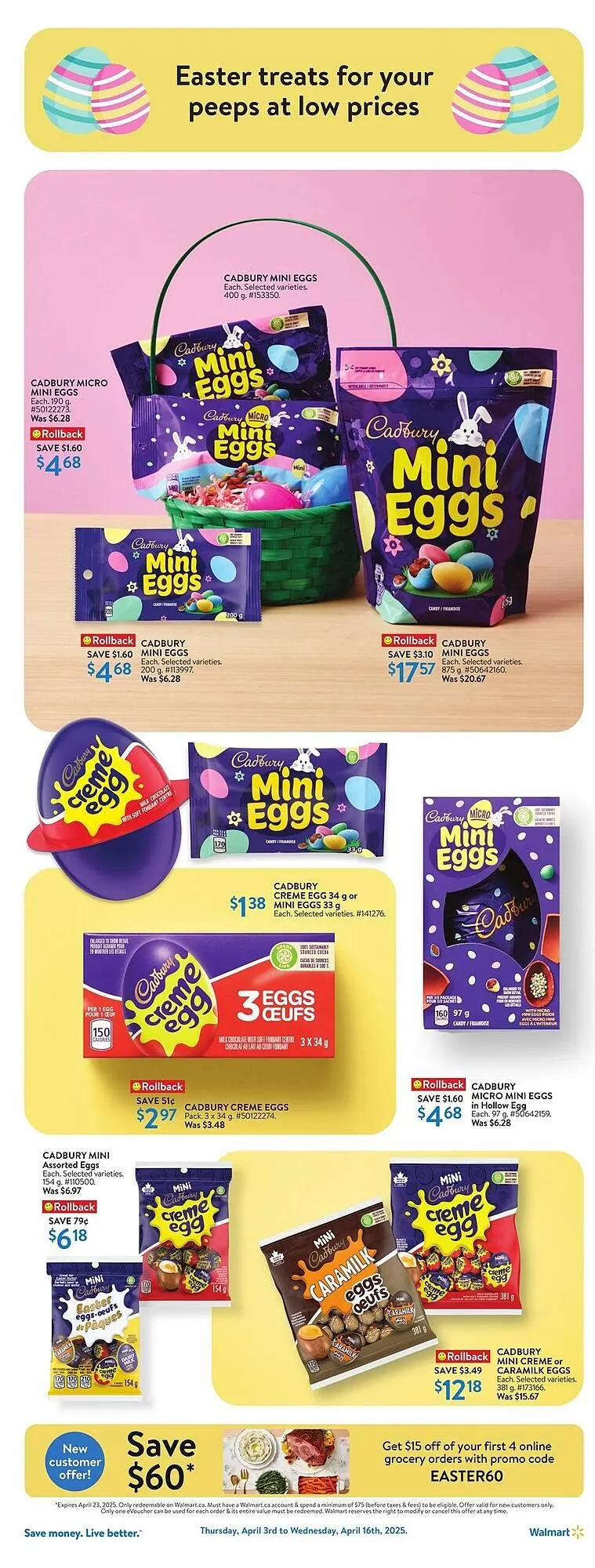 Walmart flyer from April 10 to April 16 2025 - flyer page 17