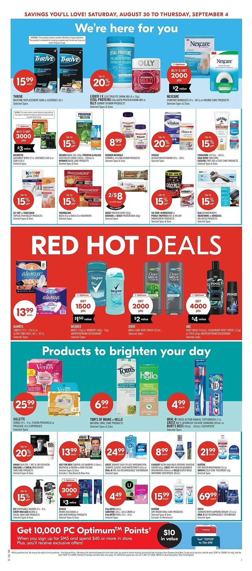 Shoppers Drug Mart flyer from August 30 to September 4 2025 - flyer page 8