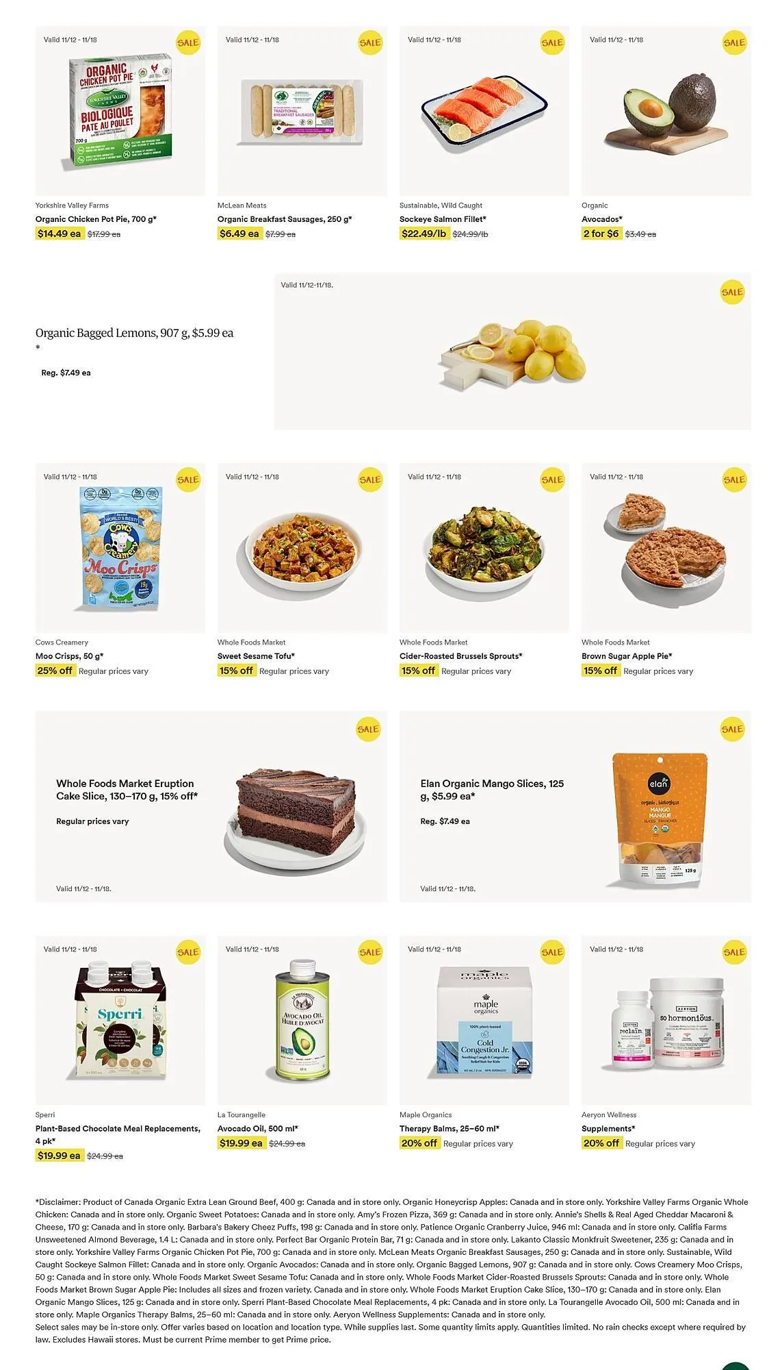 Whole Foods Market flyer from November 13 to December 10 2025 - flyer page 2