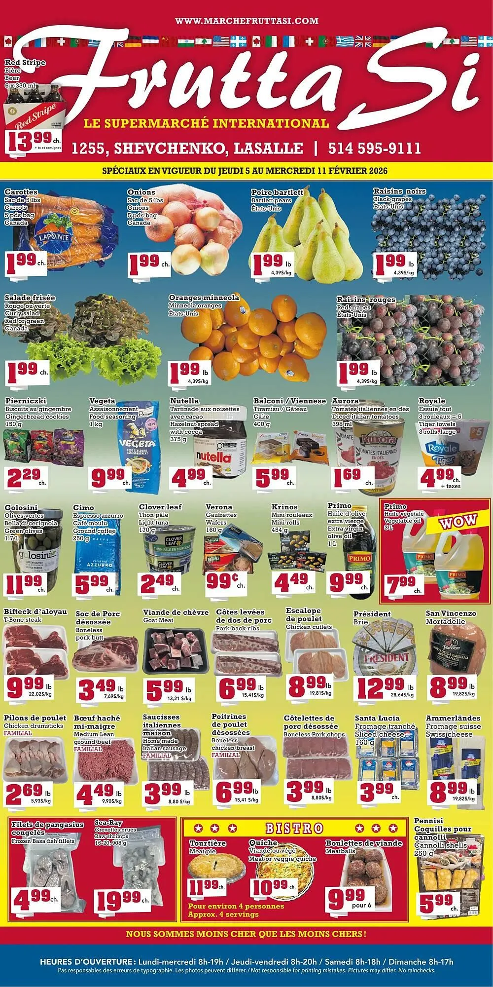Frutta Si flyer from February 5 to February 11 2026 - flyer page 1