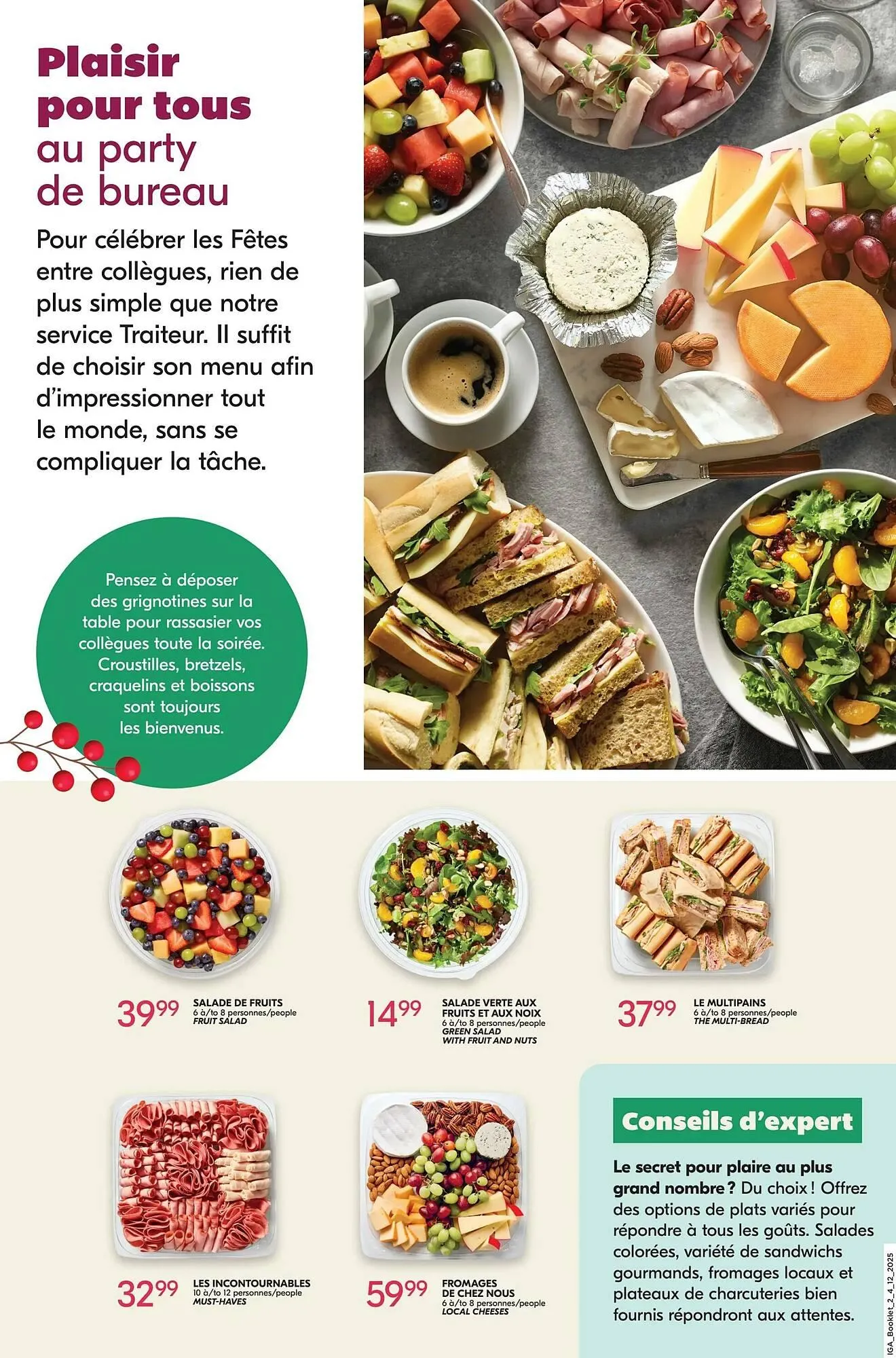 IGA flyer from December 4 to December 10 2025 - flyer page 34