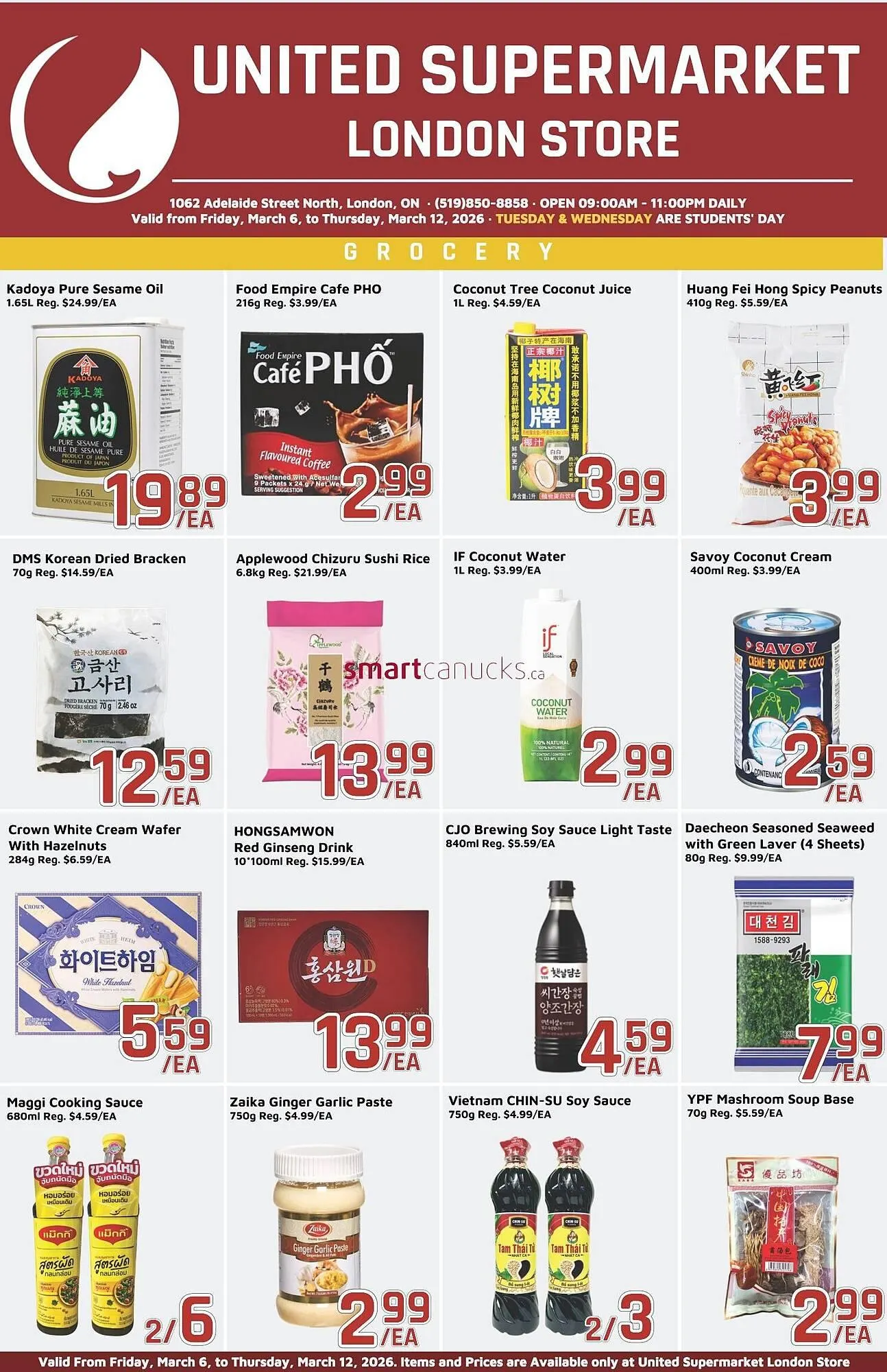 United Supermarket flyer - 1
