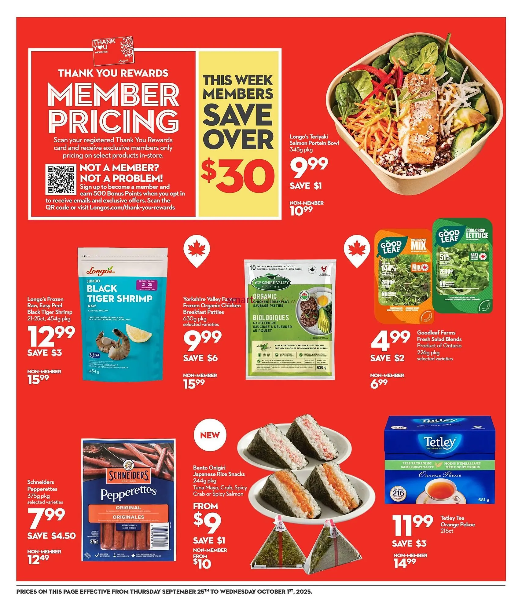 Longo's flyer from September 25 to October 1 2025 - flyer page 4