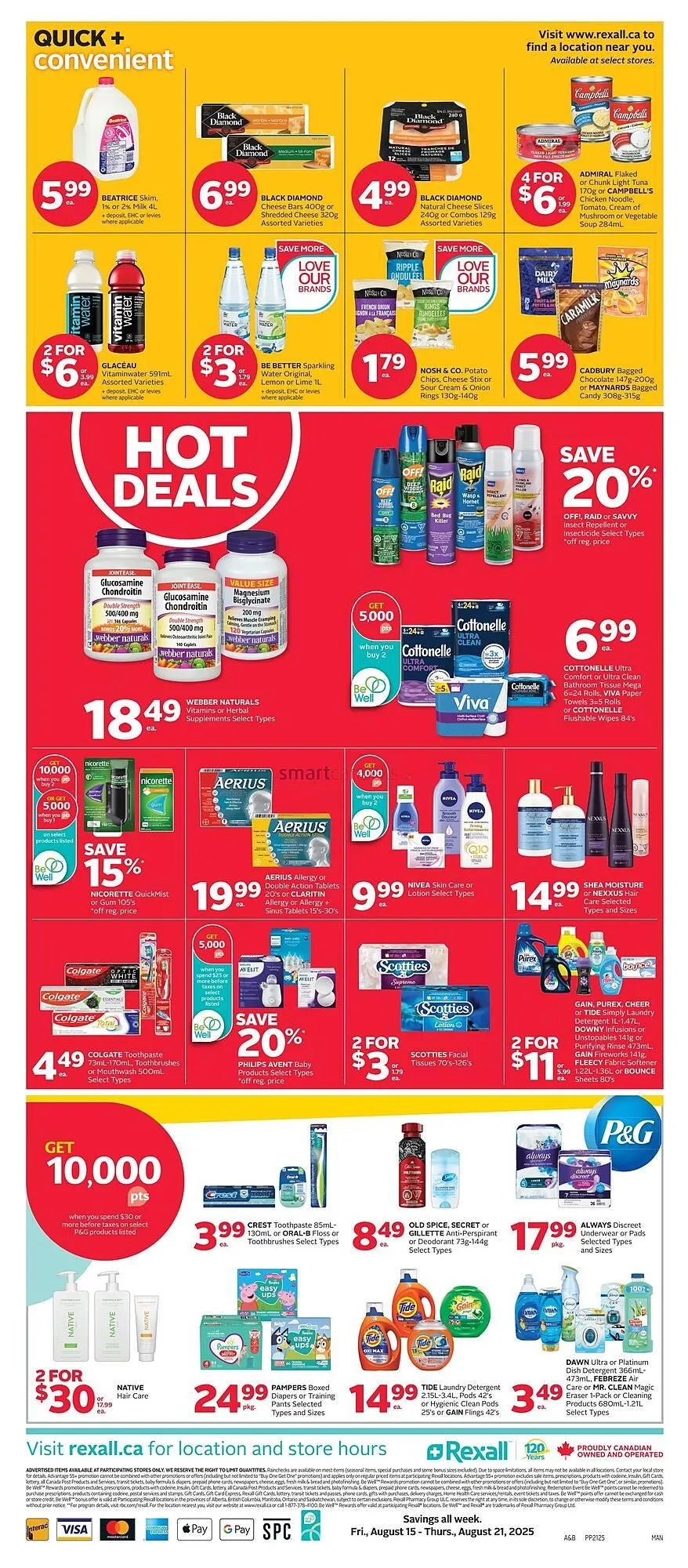 Rexall flyer from August 14 to September 24 2025 - flyer page 3