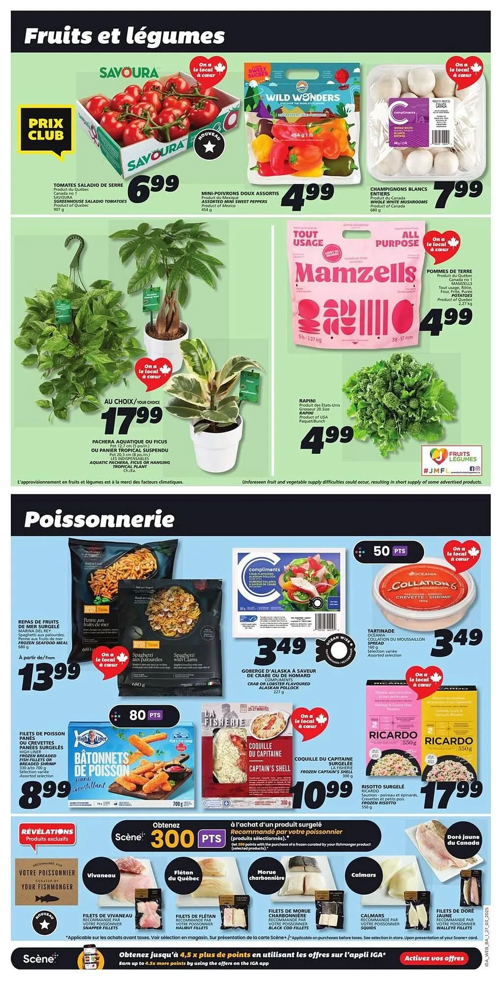 IGA flyer from March 27 to April 2 2025 - flyer page 4