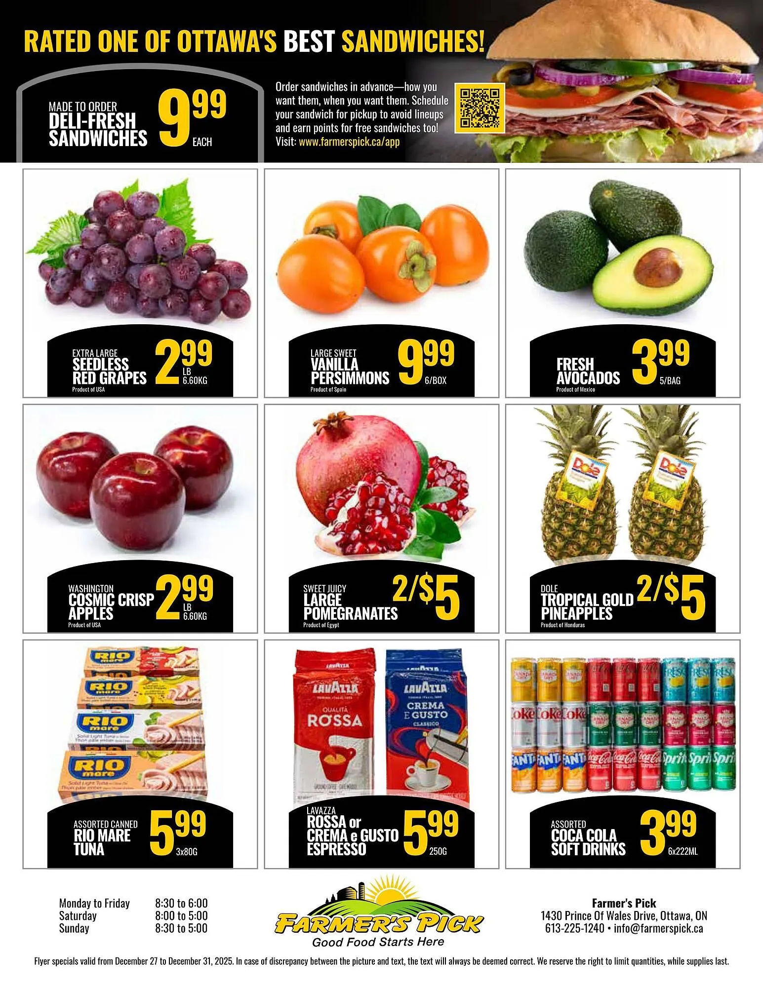 Farmer's Pick flyer from January 2 to January 7 2026 - flyer page 2