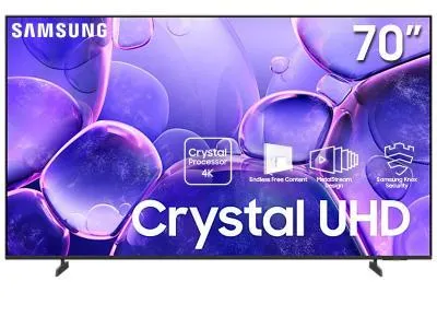 70" Samsung UN70U8000FFXZC Crystal UHD 4K Smart TV (2025)