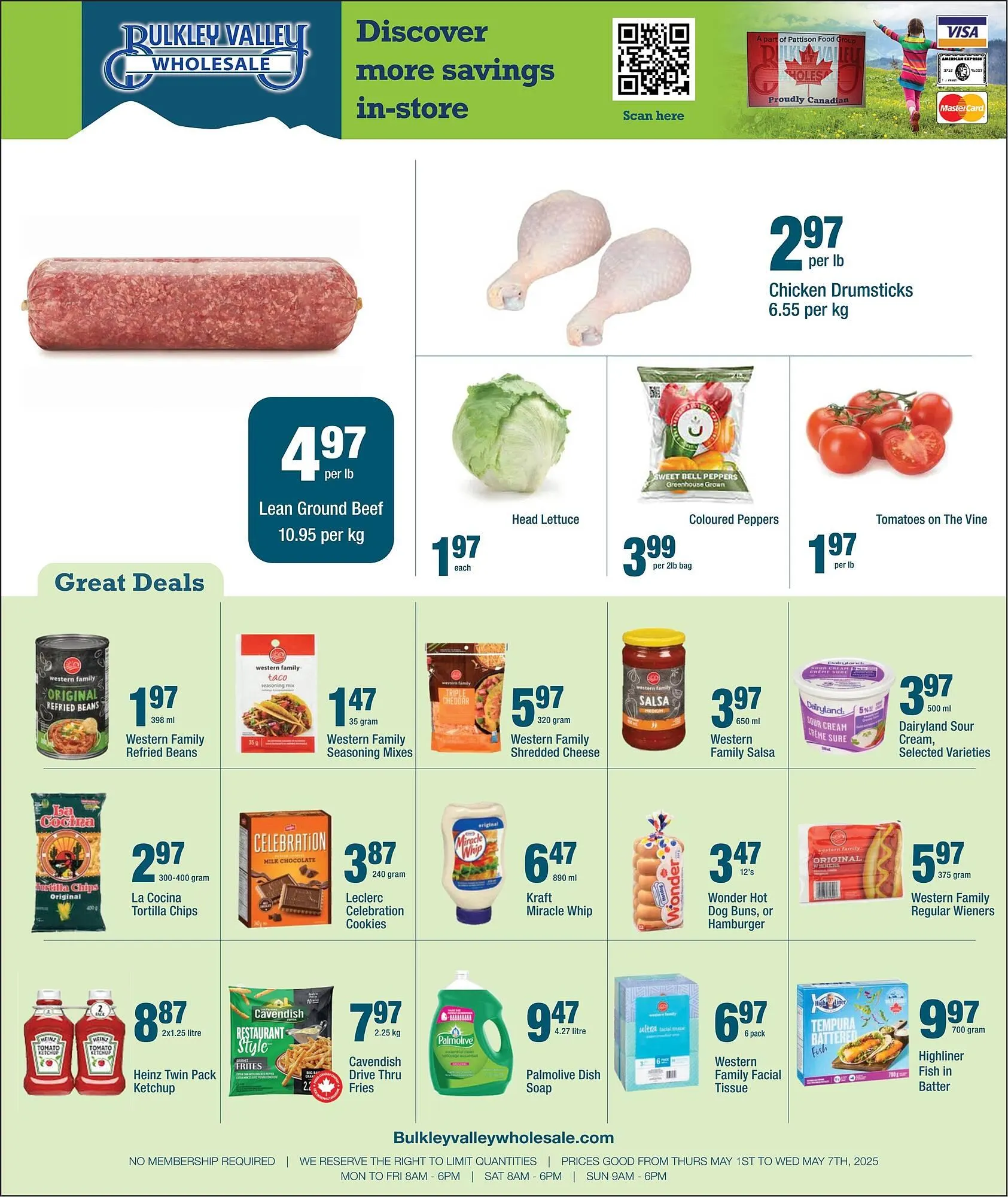Bulkley Valley Wholesale flyer - 1