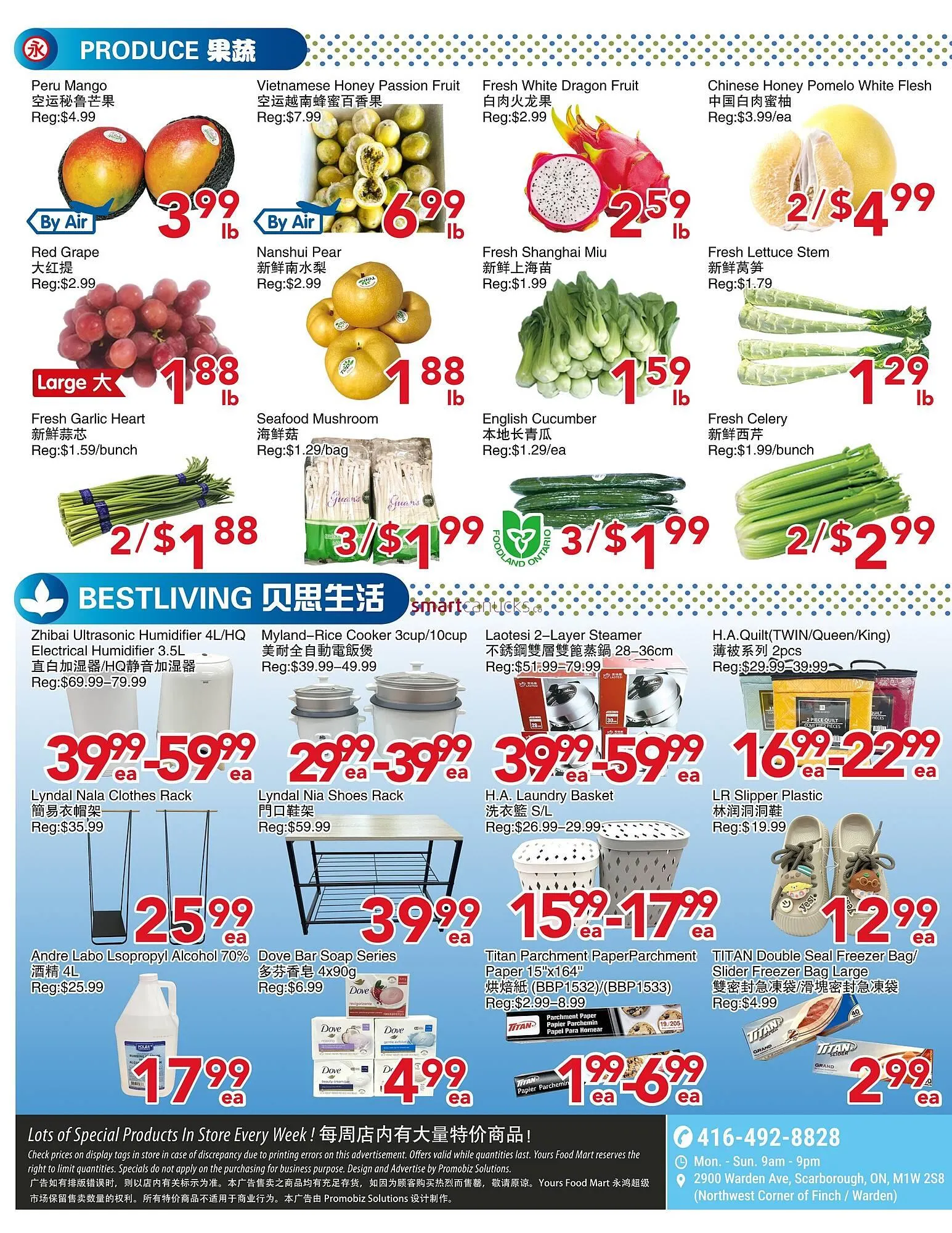 Yours Food Mart flyer from March 27 to April 2 2025 - flyer page 4