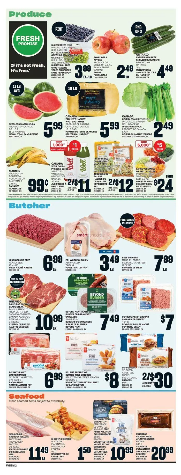 Valu-mart weeky flyer from August 1 to August 7 2024 - flyer page 4