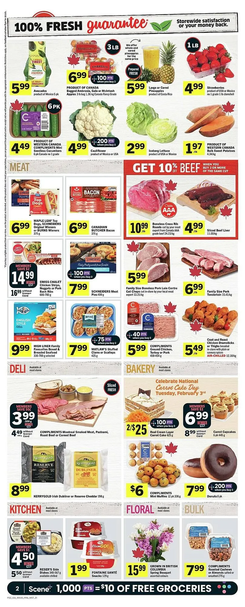 IGA flyer from January 30 to February 6 2026 - flyer page 3