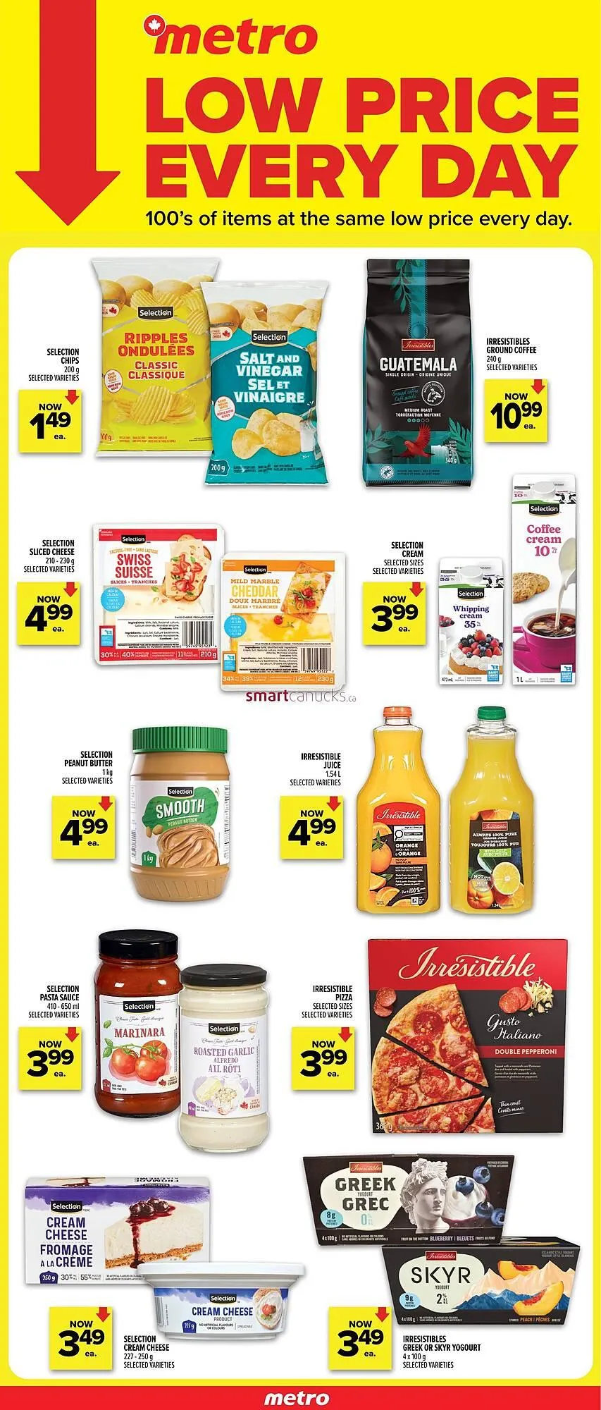 Metro flyer from January 8 to January 14 2026 - flyer page 1