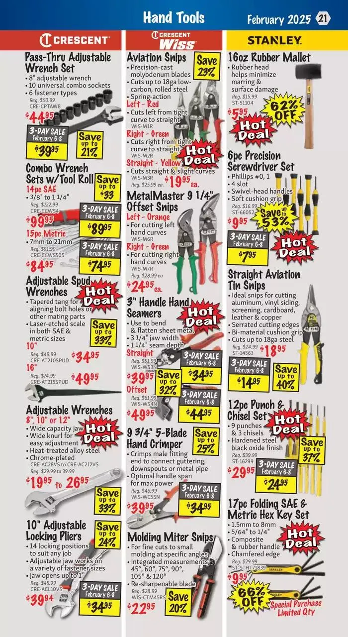 KMS Tools  from February 1 to February 15 2025 - flyer page 21