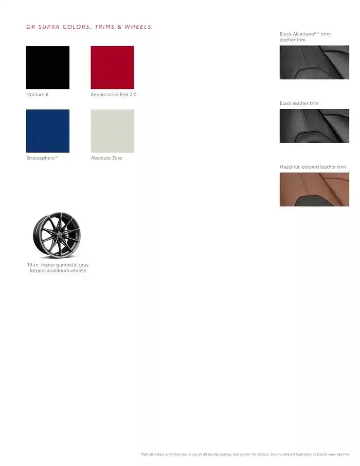 Toyota GR Supra from February 11 to February 11 2026 - flyer page 10