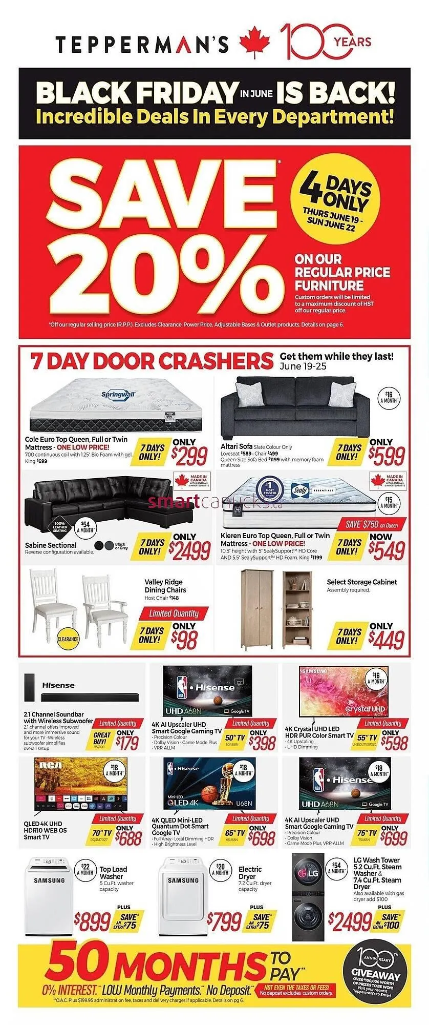 Tepperman's flyer from June 19 to June 25 2025 - flyer page 1