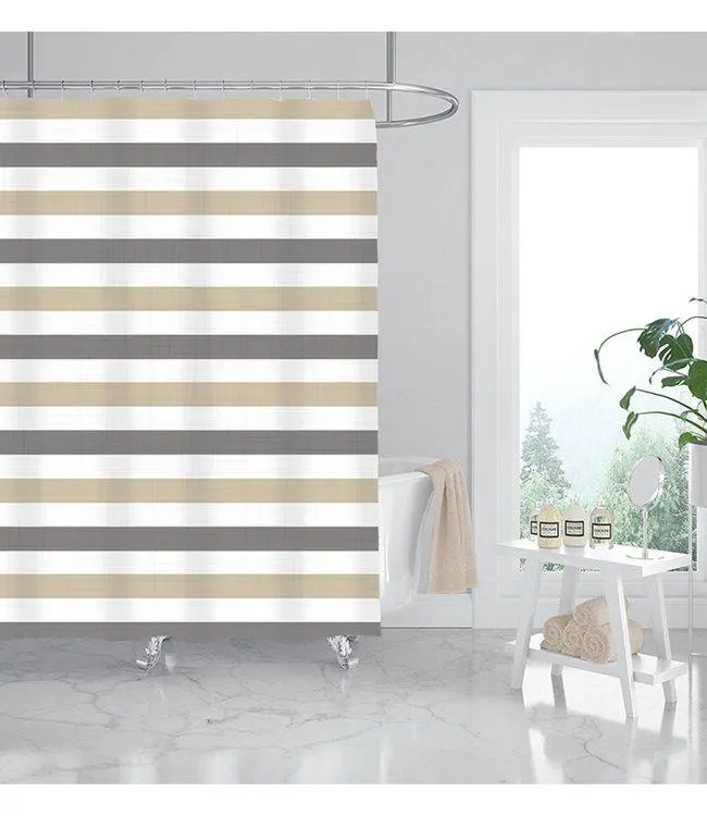 LUKAS SHOWER CURTAIN AST 70X72"