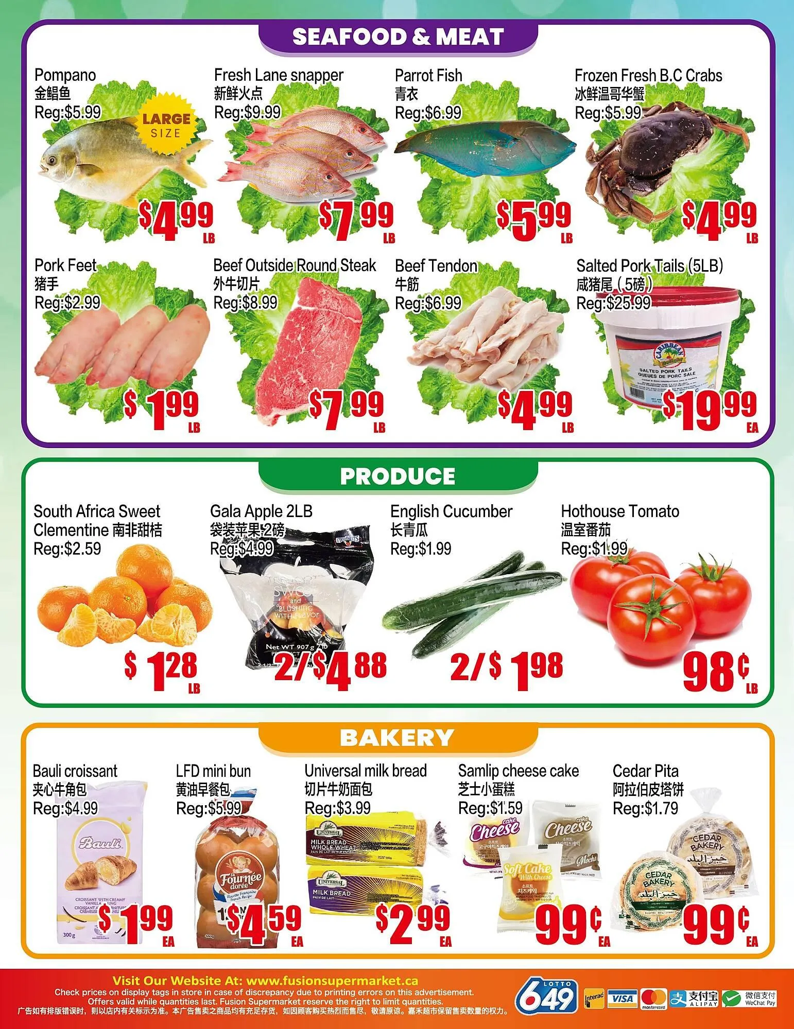 Fusion Supermarket flyer from October 24 to October 30 2025 - flyer page 4