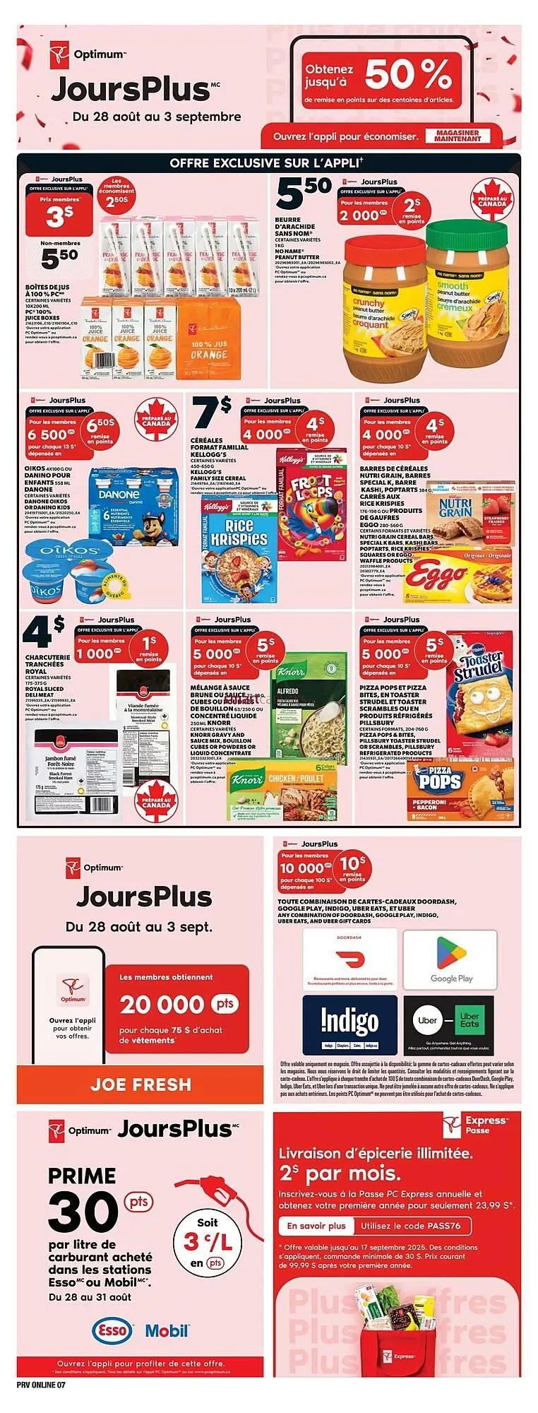 Provigo flyer from August 28 to September 3 2025 - flyer page 7