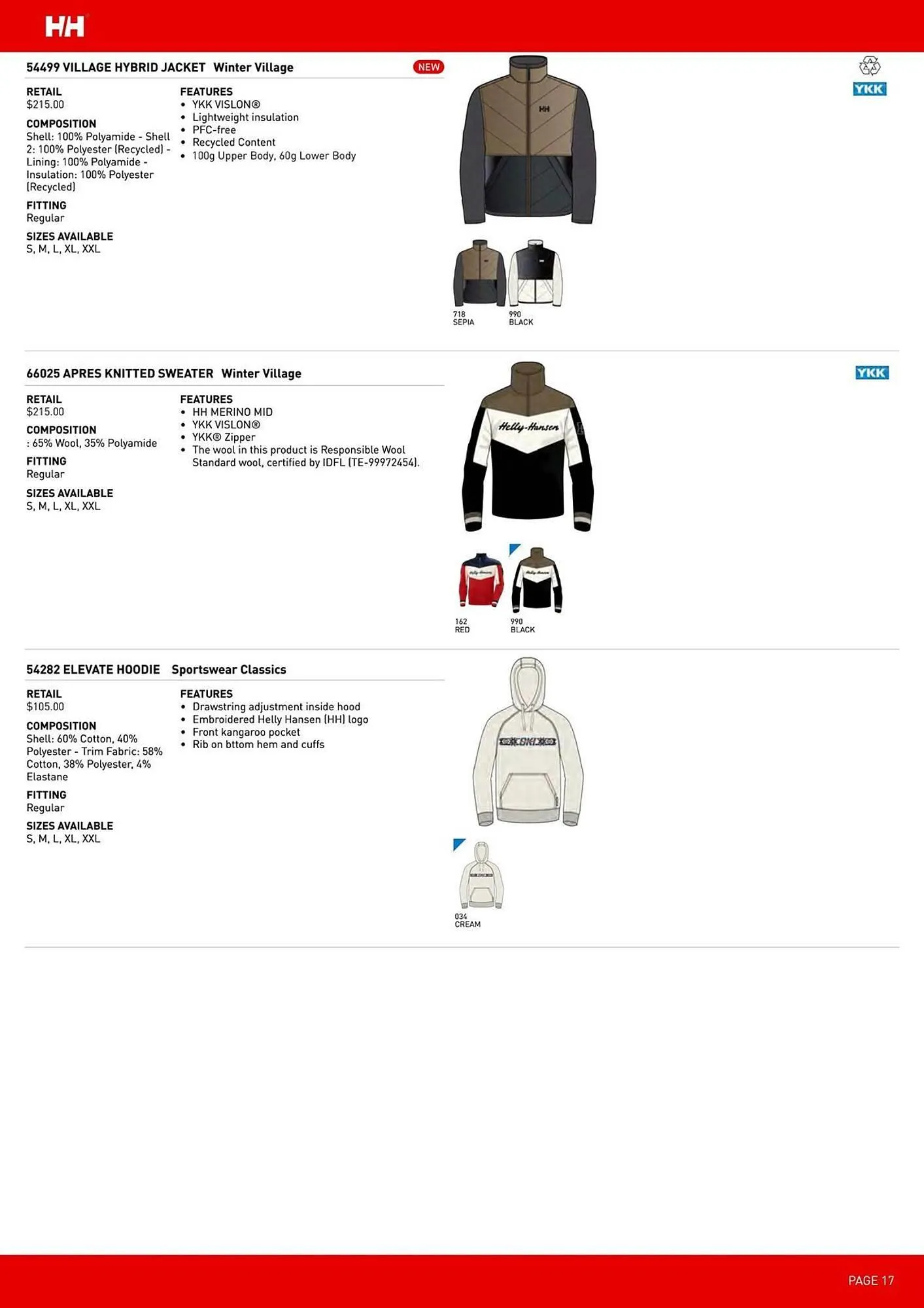 Helly Hansen flyer from September 11 to February 28 2026 - flyer page 17