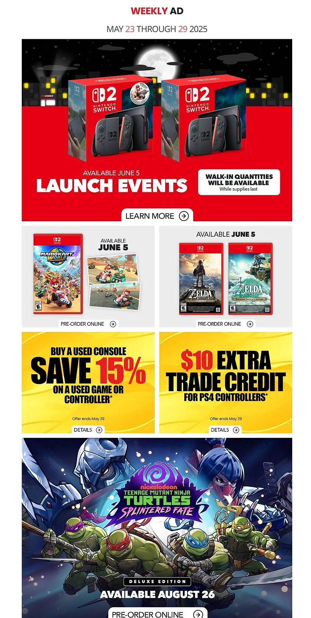 GameStop flyer - 1