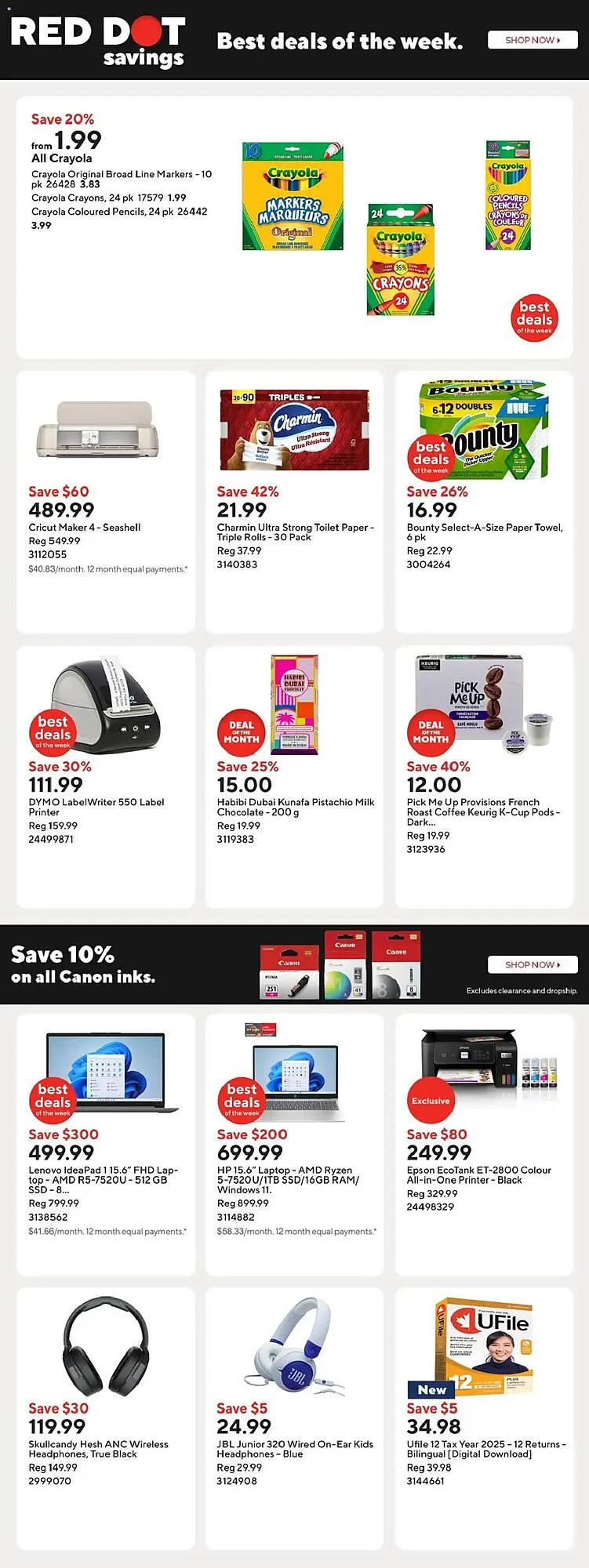 Staples flyer from January 16 to January 23 2026 - flyer page 2