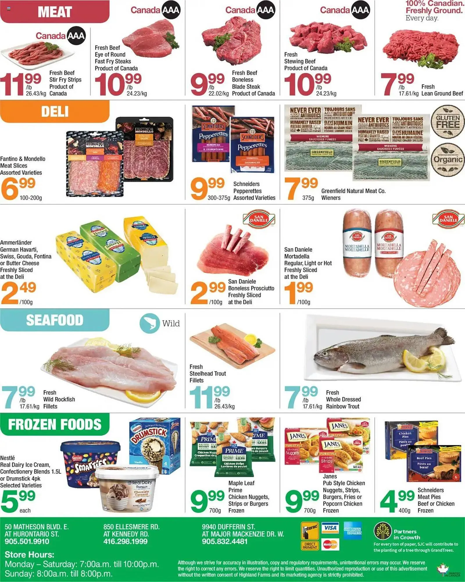 Highland Farms flyer from October 16 to October 29 2025 - flyer page 4