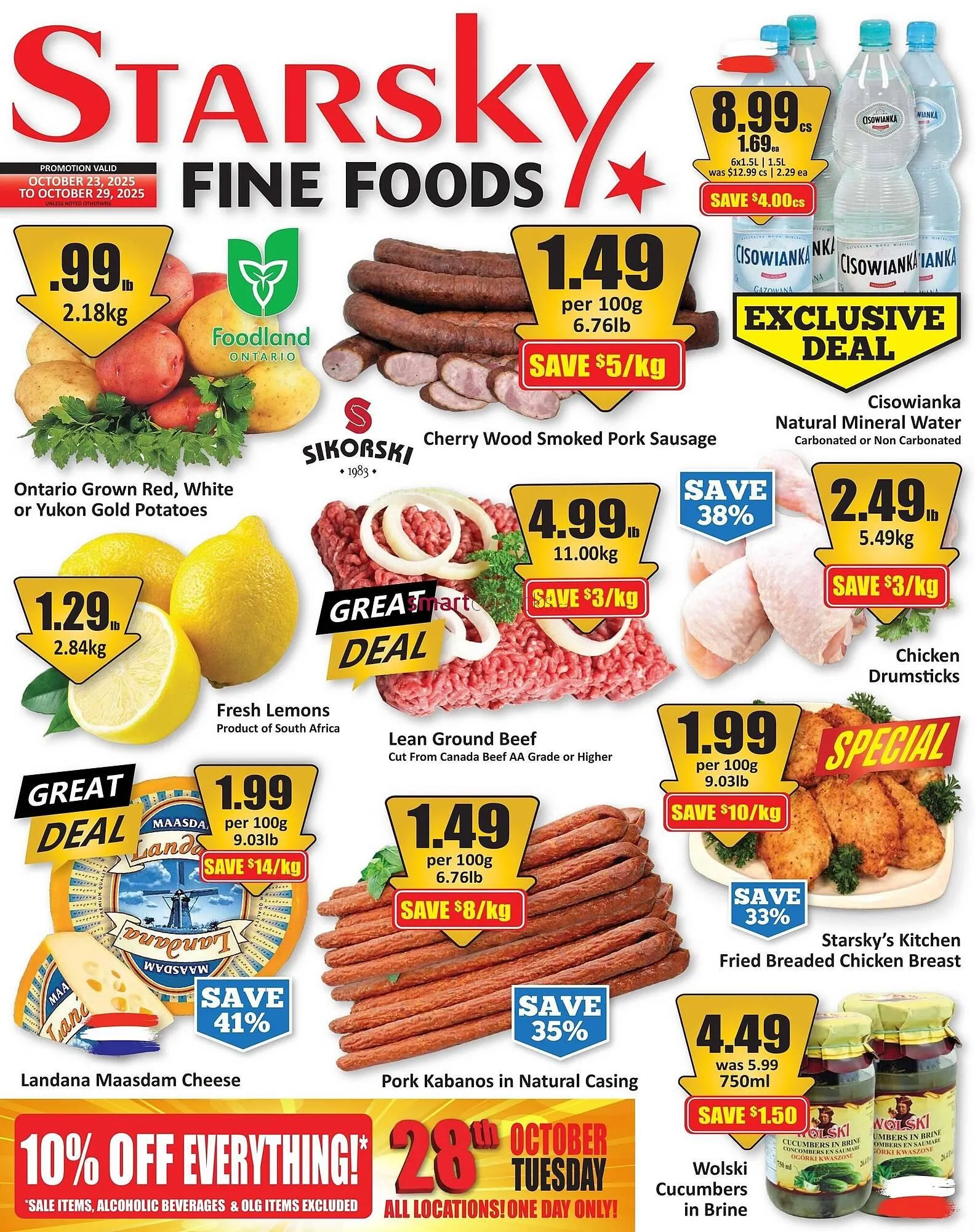 Starsky flyer from October 23 to November 5 2025 - flyer page 1