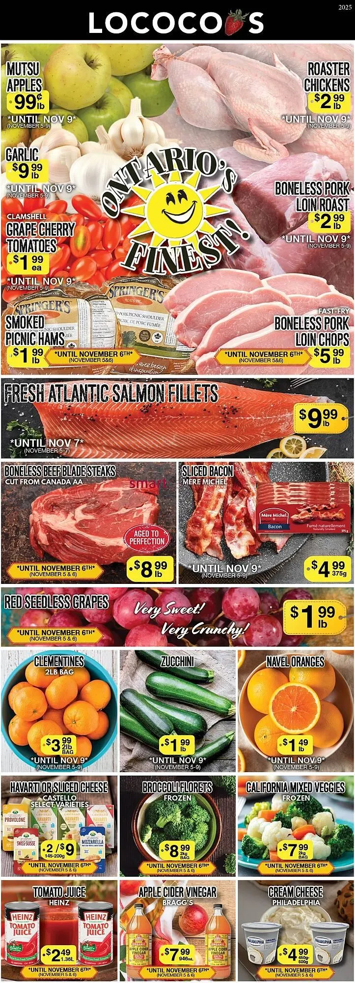 Lococo's flyer from November 5 to November 11 2025 - flyer page 1