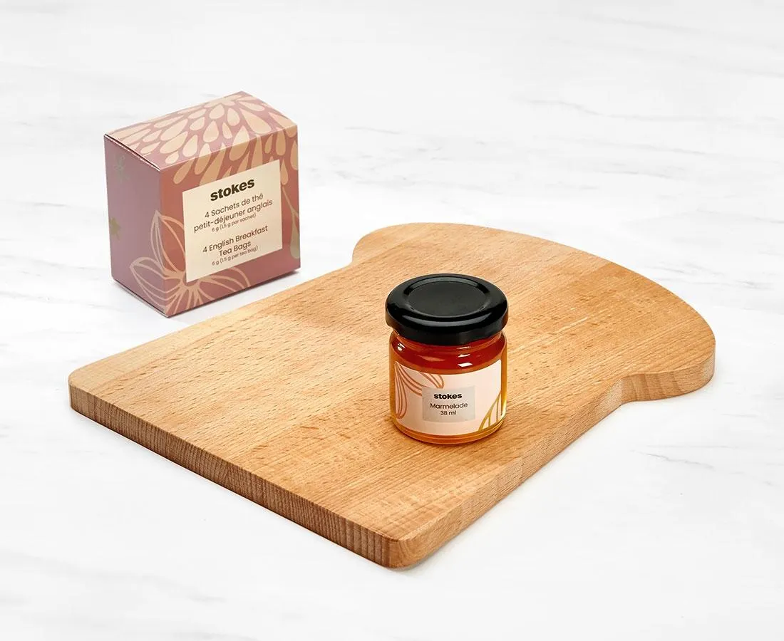 Deliciae Toast-Shaped Board Set