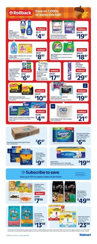 Walmart Flyer from October 15 to October 21 2026 - flyer page 7
