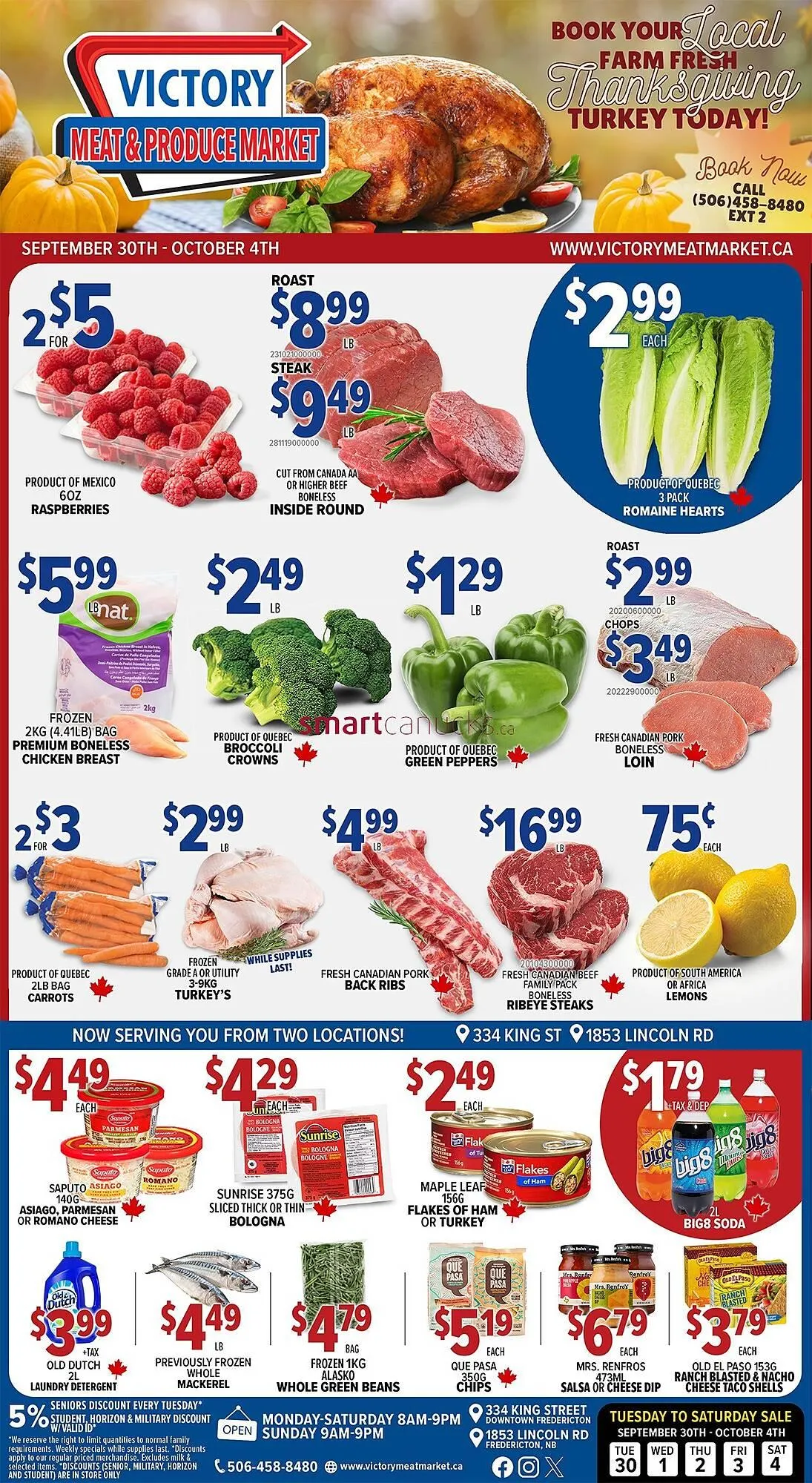 Victory Meat Market flyer from September 30 to October 6 2025 - flyer page 1