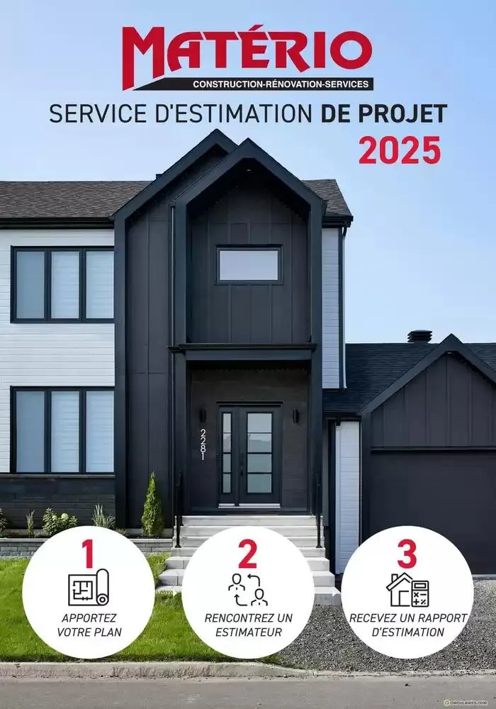 SERVICE DESTIMATION DE PROJET 2025 - 1