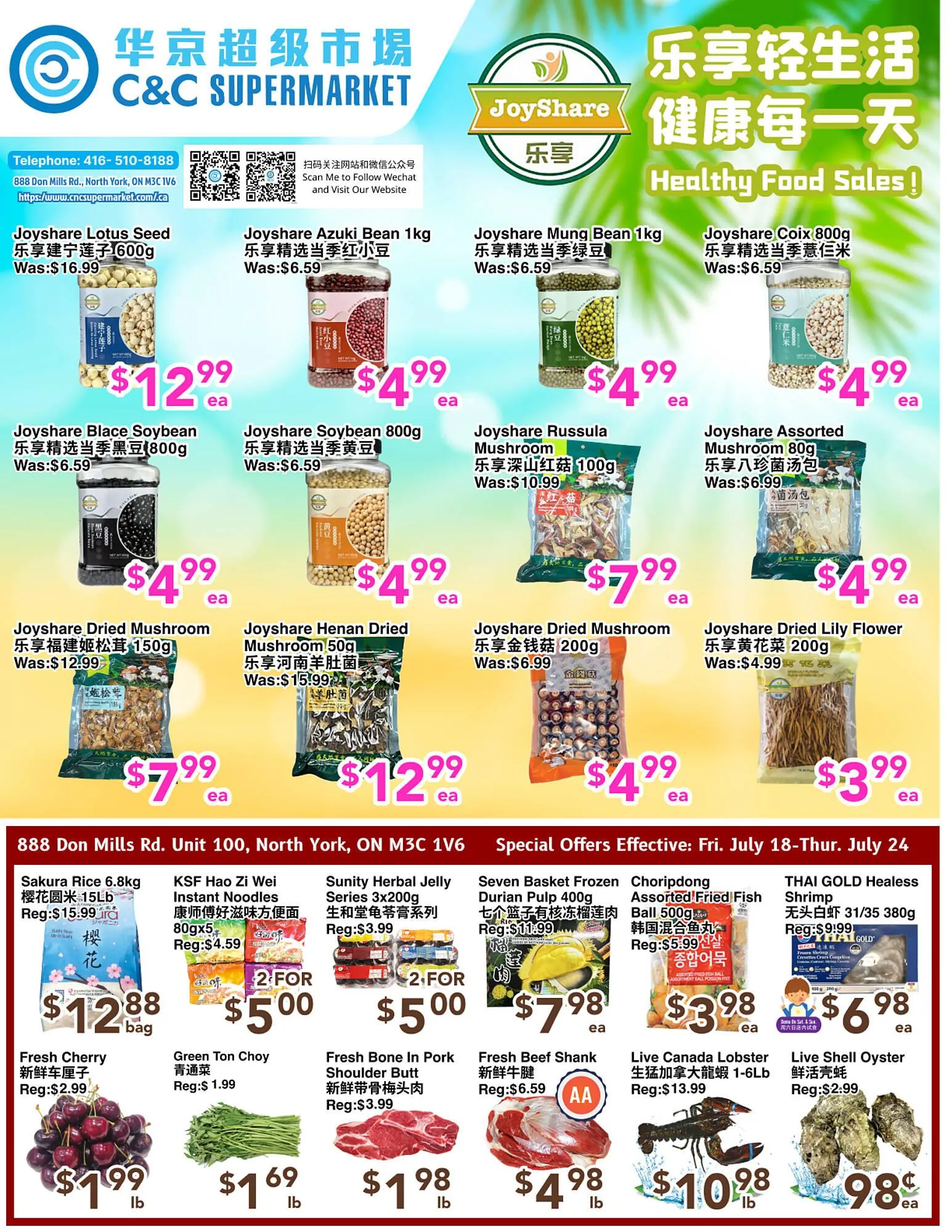 C&C Supermarket flyer - 1