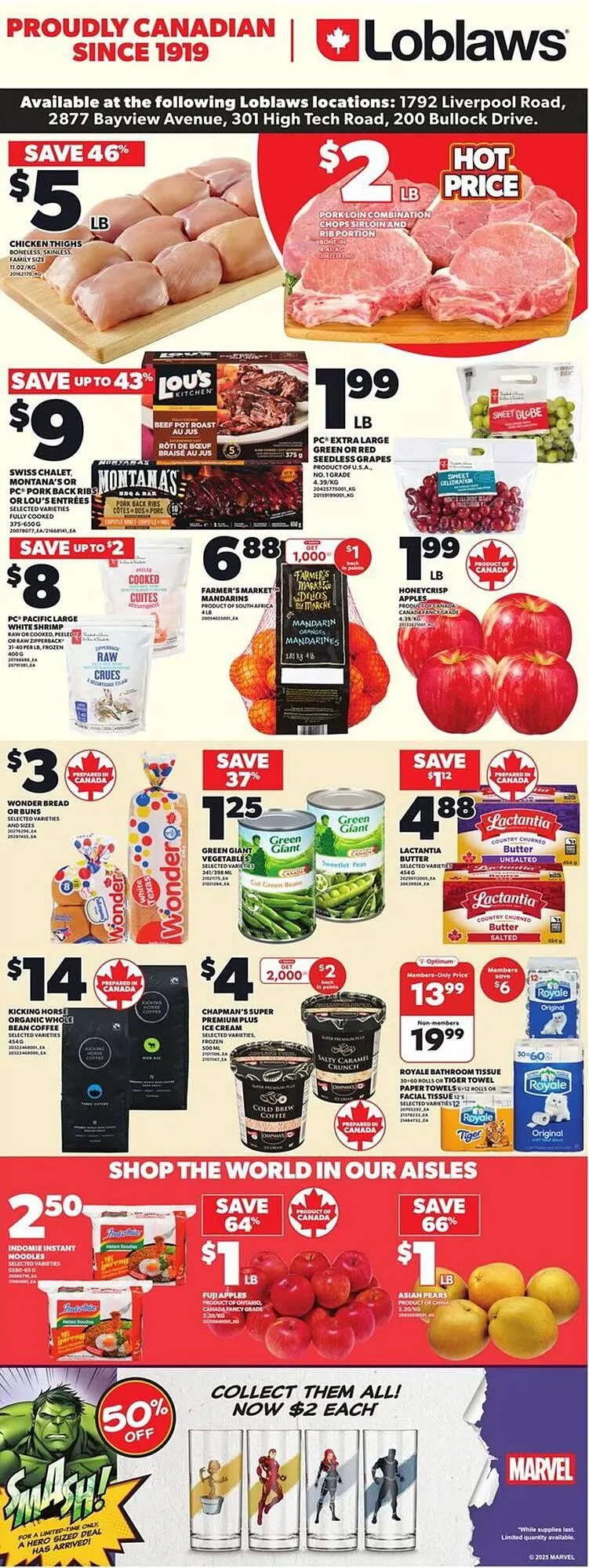 Loblaws flyer from September 25 to October 1 2025 - flyer page 3