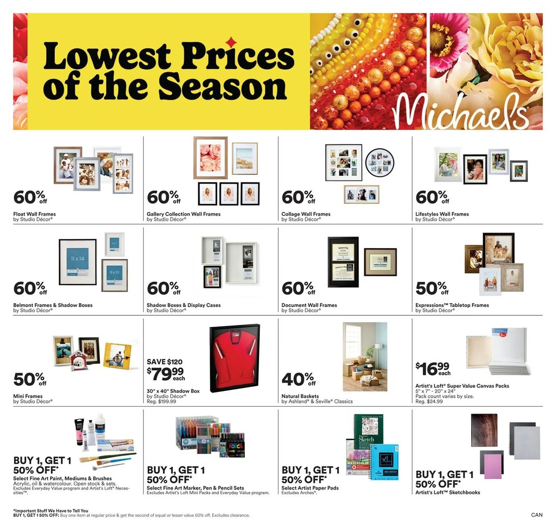 Michaels flyer from March 13 to March 19 2026 - flyer page 3
